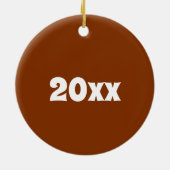 バタースコッチプディングホイップクリーム南食品 セラミックオーナメント (裏面)