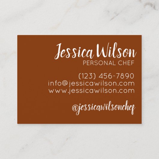 バタースコッチプディングホイップクリーム南食品 名刺 (裏面)