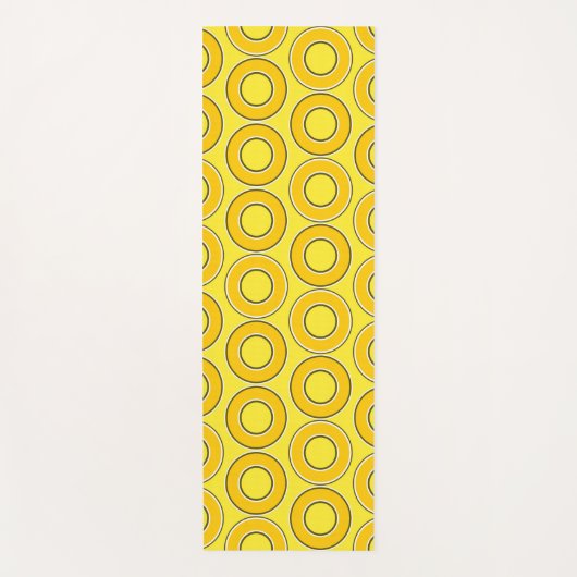 バタースコッチレトロドーナツ ヨガマット (正面)