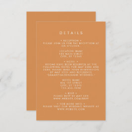 バタースコッチ結婚座標の詳細 エンクロージャーカード