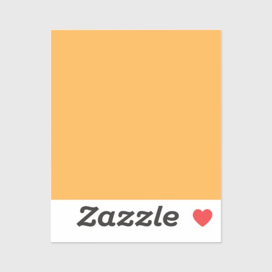 バタースコッ無地のチ（色） シール (シート)