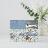 バタータルトレシピはがき ポストカード (スタンド正面)