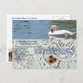 バタータルトレシピはがき ポストカード (正面/裏面)