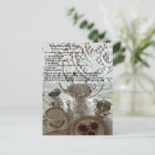 バタータルトレシピはがき ポストカード (スタンド正面)