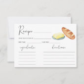 バタートアズブライダルシャワー-レシピカード (正面)