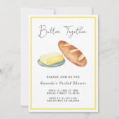 バタートゥアズブライダルシャワー 招待状 (正面)
