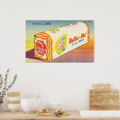 バターナッツ入りパンが好きだ ポスター (キッチン)