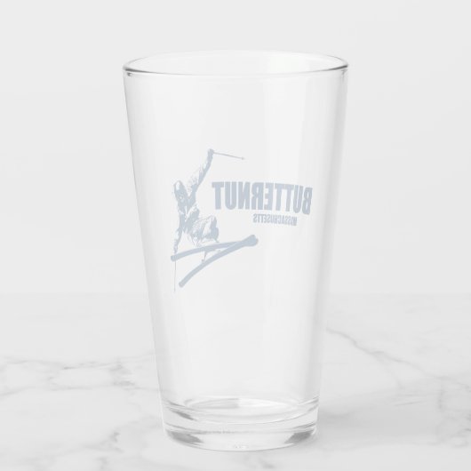 バターナットスキーリゾートスキーヤー タンブラーグラス (裏面)