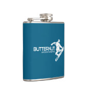 バターナットマサチューツスキーリゾートスノーボーダー フラスク (右)