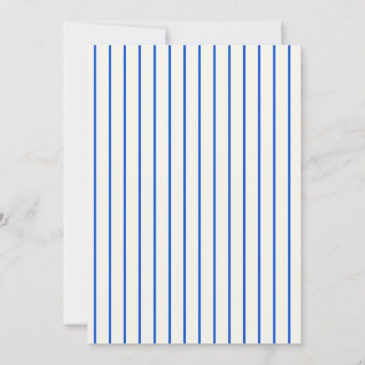 バターバースデーパーティー料理パーティー 招待状 (裏面)