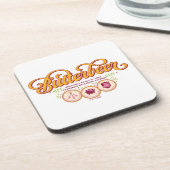 バタービール™　魔法使いの宿場で好評発売中 コースター (左側)