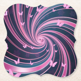 バターピンク ペーパーコースター