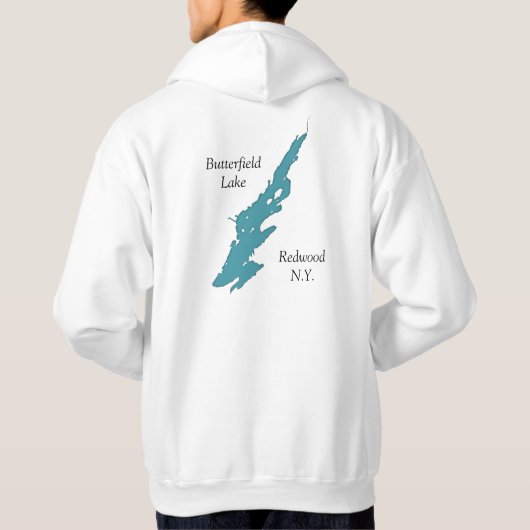 バターフィールドレイクレッドウッドニューヨーク パーカ (裏面)