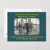 バターフィールド住宅ユーモア：ポストカード ポストカード (正面/裏面)