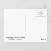 バターフィールド住宅ユーモア：ポストカード ポストカード (裏面)