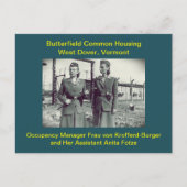 バターフィールド住宅ユーモア：ポストカード ポストカード (正面)