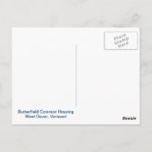 バターフィールド住宅火災ドリルユーモア:ポストカード ポストカード (裏面)