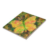 バターフィー&フラワーズ-水彩アートコレクション タイル (側面)