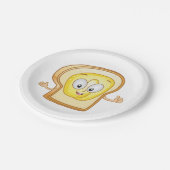 バターフェイスパン ペーパープレート (アングル)