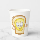 バターフェイスパン 紙コップ (正面)