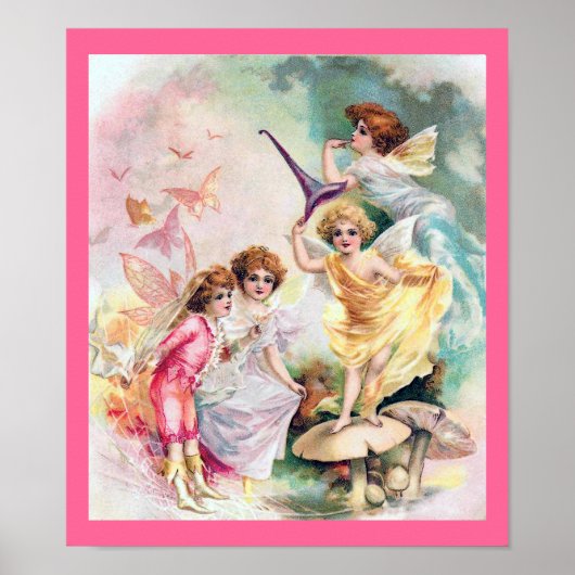 バターフライランドの4人の妖精 ポスター (正面)