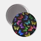 バターフライ マグネット (正面/裏面)
