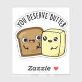 バターフードプおもしろいンに値する シール (シート)