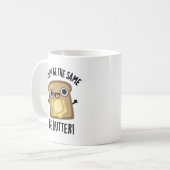 バターフードプリンと同じでなおもしろいいようにしなさい コーヒーマグカップ (正面左)