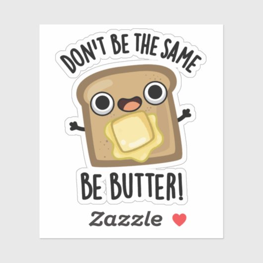 バターフードプリンと同じでなおもしろいいようにしなさい シール (シート)