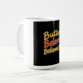 バターベ信じリー コーヒーマグカップ (正面左)
