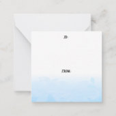 バターポップコーンおもしろいプンカップルバレンタイン ノートカード (裏面)