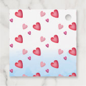 バターポップコーンおもしろいプンカップルバレンタイン フェイバータグ (裏面)