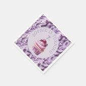 バターミシングパーティー誕生日 スタンダードカクテルナプキン (角)