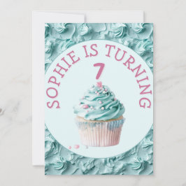 バターミシングパーティー誕生日 招待状