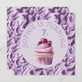 バターミシングパーティー誕生日 招待状