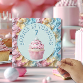 バターミシングパーティー誕生日 招待状