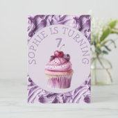 バターミシングパーティー誕生日 招待状 (スタンド正面)