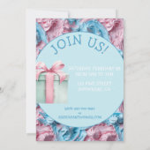 バターミシングパーティー誕生日 招待状 (裏面)