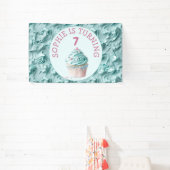 バターミシングパーティー誕生日 横断幕 (インサイチュ)