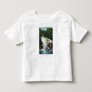 バターミルクは州立公園のより低い滝の眺めを耕作します トドラーTシャツ