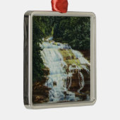 バターミルクは州立公園のより低い滝の眺めを耕作します メタルオーナメント (右)