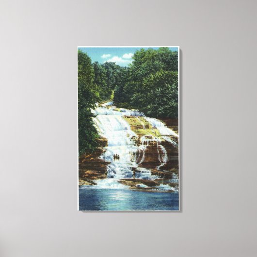 バターミルクファーム州パークロワー滝ビュー キャンバスプリント (正面)