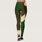 バターミルク深い豆 レギンス (裏面)