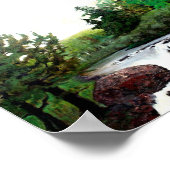 バターミルク滝ニューヨークポスター ポスター (角)