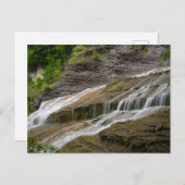 バターミルク滝州パーク，ニューヨーク ポストカード (正面/裏面)