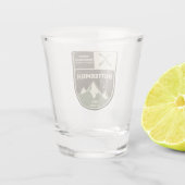 バターミルク《植物》アスペンロッキーマウンテンズコロラド ショットグラス (裏面)