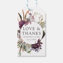 バターム&プラム結婚式の引き出物ギフトラベル ギフトタグ