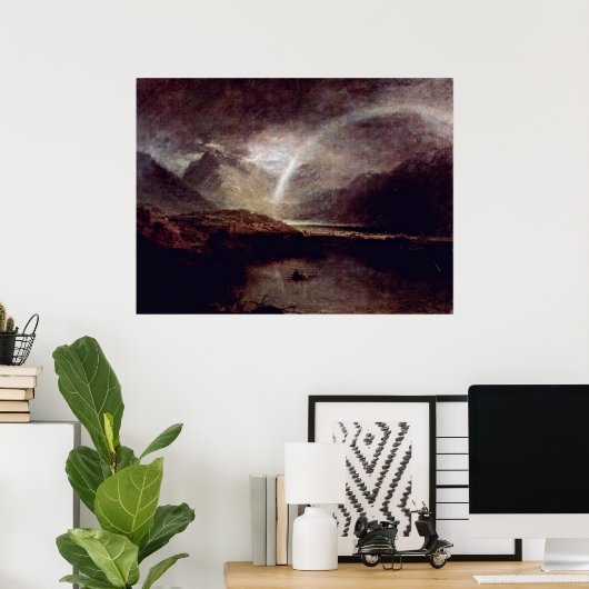 バターメアレイクバイジョセフマロットウィリアムターナー ポスター (ホームオフィス)