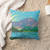 バターメア湖 クッション (ブランケット)