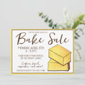 バターモチハワイアンフードデザートベイクセール 招待状 (スタンド正面)